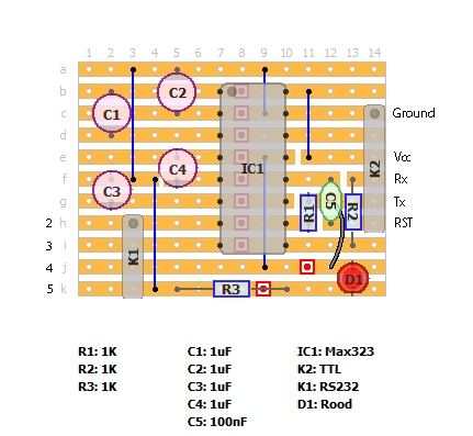 Pi DIY Arduino CMS MAX232 Récepteur/driver RS232 SOP-16 SMD 